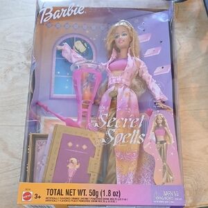 Barbie Secret Spells in Pink and Gold Outfit